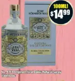 Chemist Warehouse No.4711 Original Floral Daisy Natural Spray edc offer