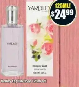 Chemist Warehouse Yardley English Rose edt offer