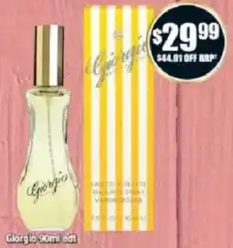 Chemist Warehouse Giorgio edt offer