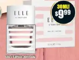 Chemist Warehouse Elle L'Edition edp offer