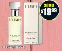 Chemist Warehouse CK Eternity edp offer