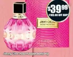 Chemist Warehouse Jimmy Choo Rose Passion edp offer