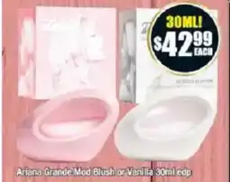 Chemist Warehouse Ariana Grande Mod Blush or Vanilla edp offer