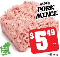 Farmer Jack's Wa pork mince offer