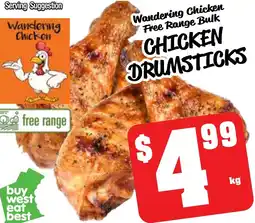Farmer Jack's Chicken drumsticks offer