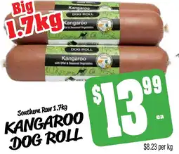 Farmer Jack's Kangaroo dog roll offer