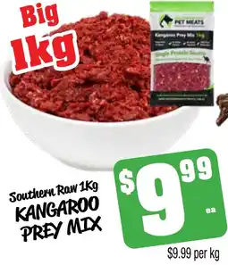 Farmer Jack's Kangaroo prey mix offer