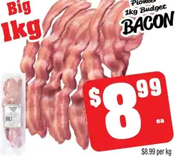 Farmer Jack's Pioneer budget bacon offer