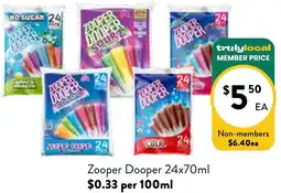 Farmer Jack's Zooper Dooper offer