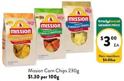 Farmer Jack's Mission Corn Chips offer