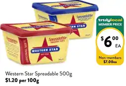 Farmer Jack's Western Star Spreadable offer