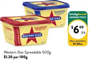 Farmer Jack's Western Star Spreadable offer