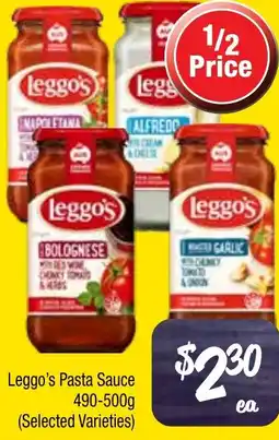 Farmer Jack's Leggo's Pasta Sauce offer