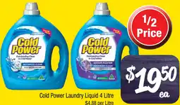 Farmer Jack's Cold Power Laundry Liquid offer