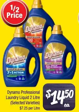 Farmer Jack's Dynamo Professional Laundry Liquid offer