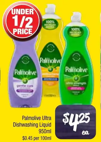 Farmer Jack's Palmolive Ultra Dishwashing Liquid offer