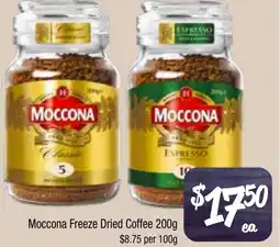 Farmer Jack's Moccona Freeze Dried Coffee offer