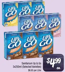 Farmer Jack's Sanitarium Up & Go offer