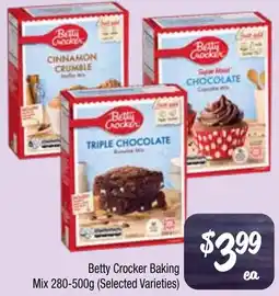 Farmer Jack's Betty Crocker Baking Mix offer