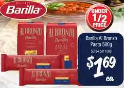 Farmer Jack's Barilla Al Bronzo Pasta offer