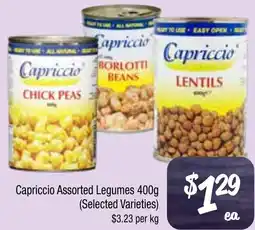 Farmer Jack's Capriccio Assorted Legumes offer
