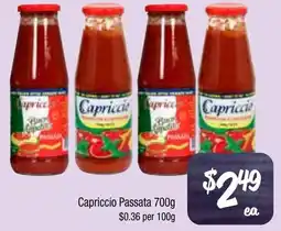 Farmer Jack's Capriccio Passata offer