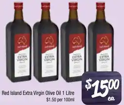 Farmer Jack's Red Island Extra Virgin Olive Oil offer