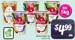 Farmer Jack's Brownes Yoghurt offer