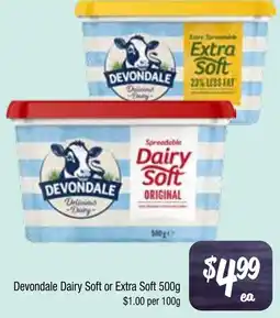 Farmer Jack's Devondale Dairy Soft or Extra Soft offer