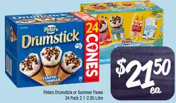 Farmer Jack's Peters Drumstick or Summer Faves offer