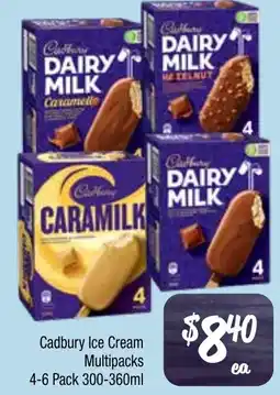 Farmer Jack's Cadbury Ice Cream Multipacks offer