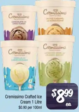 Farmer Jack's Cremissimo Crafted Ice Cream offer