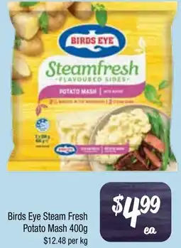 Farmer Jack's Birds Eye Steam Fresh Potato Mash offer