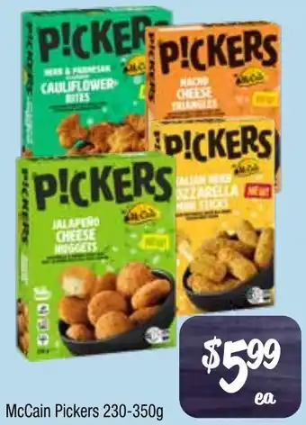 Farmer Jack's McCain Pickers offer