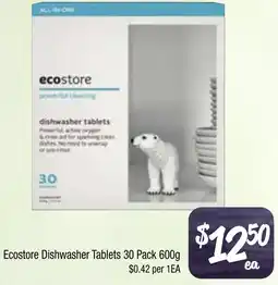 Farmer Jack's Ecostore Dishwasher Tablets offer