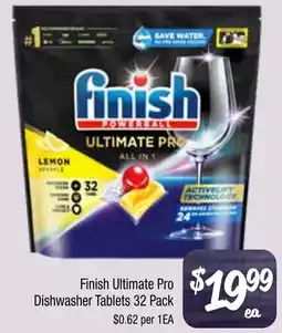 Farmer Jack's Finish Ultimate Pro Dishwasher Tablets offer