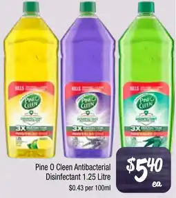 Farmer Jack's Pine O Cleen Antibacterial Disinfectant offer