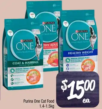 Farmer Jack's Purina One Cat Food offer