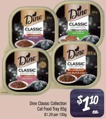 Farmer Jack's Dine Classic Collection Cat Food Tray offer