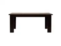 LivingStyles Neasham Solid Mango Wood Timber 180cm Dining Table - Dark Chocolate offer
