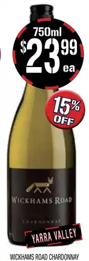 Farmer Jack's Wickhams road chardonnay offer