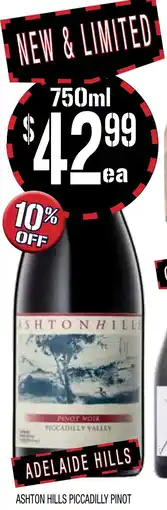 Farmer Jack's Ashton hills piccadilly pinot offer