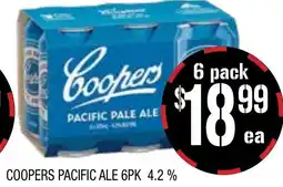 Farmer Jack's Coopers pacific ale 4.2% offer