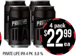 Farmer Jack's Pirate life ipa 8 .8 % offer