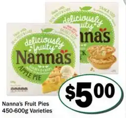 Friendly Grocer Nanna's Fruit Pies offer
