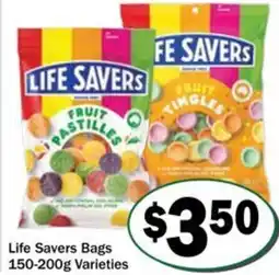 Friendly Grocer Life Savers Bags offer