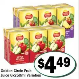 Friendly Grocer Golden Circle Fruit Juice offer