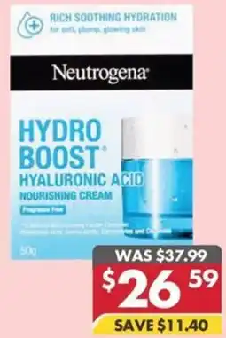 Pharmacy4Less Neutrogena hydro boost hyaluronic acid offer