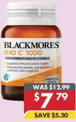 Pharmacy4Less Blackmores bio c 1000 offer