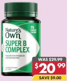 Pharmacy4Less Nature's own super b complex offer